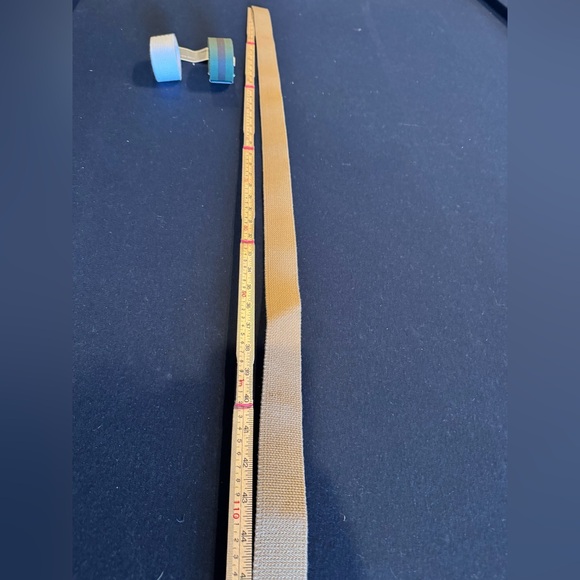 Nike Golf Men's 3PC Web Belt Set - Khaki, Green, White OS NWOT - Picture 5 of 10